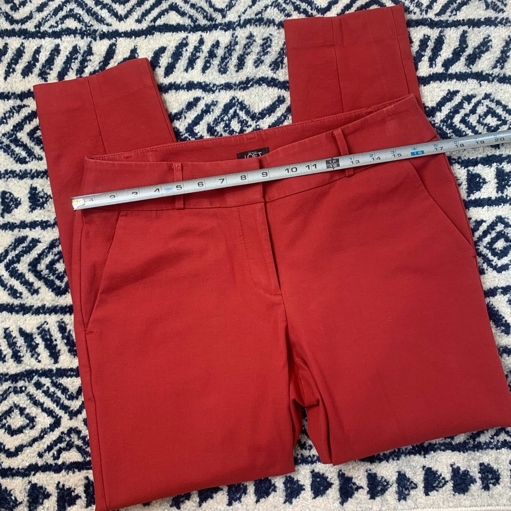 Loft Ann Taylor Julie Skinny dress Slacks sz 8